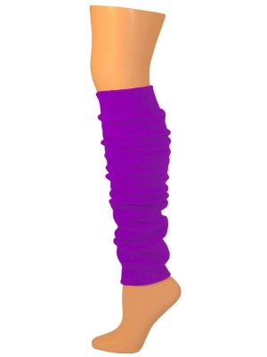 Rimi Hanger Womens 80s Fancy Stripe Leg Warmers Ladies Fancy Dress Party Wear Leg Warmers One Size 