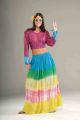 70s Tie Dye Skirt