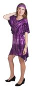 Purple Tie Dye Dress